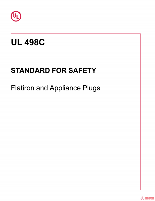UL 498C PDF UL 498C PDF